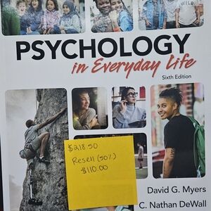 Psychology in Everyday Life Sixth Edition